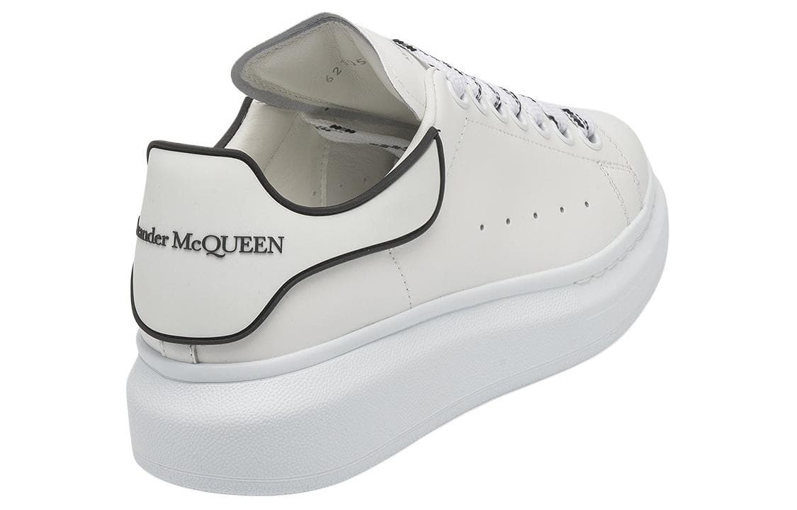 Alexander McQueen Oversized White Black Women's 6