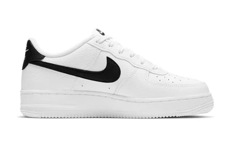 Nike Air Force 1 Low White Black GS 4
