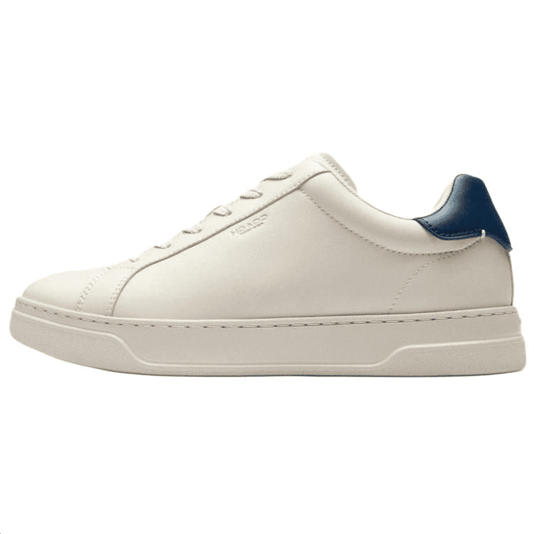 COACH Highline Low Top Skateboard Shoes Men's White Blue