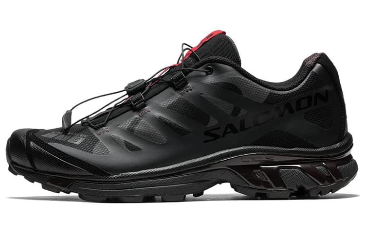 SALOMON X Slam Jam XT 4 'Black Red' 2