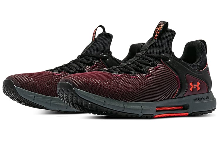 Under Armour Hovr Rise 2 'Dark Maroon Black' 6