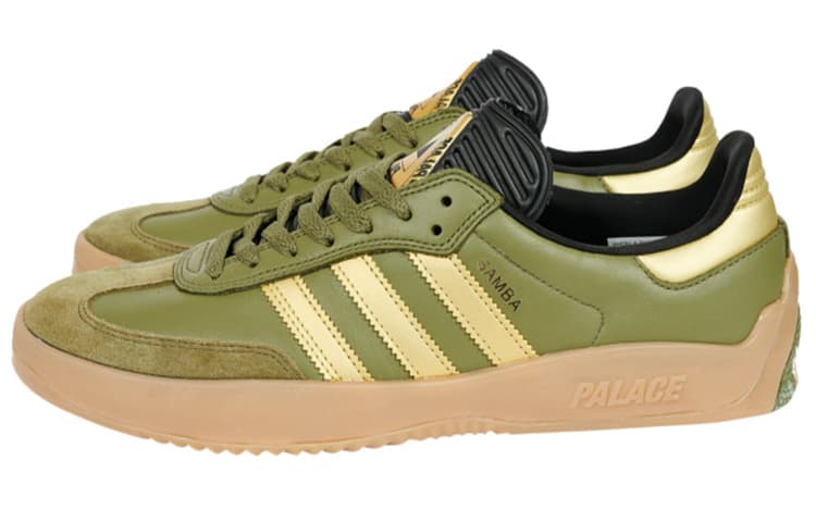 Adidas Originals Puig Samba Palace Olive Gold