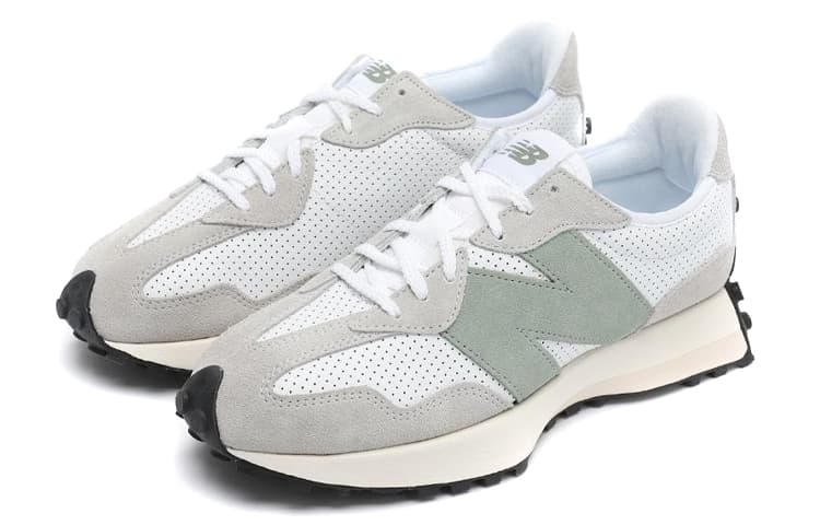 New Balance 327 Light Grey Women's 3