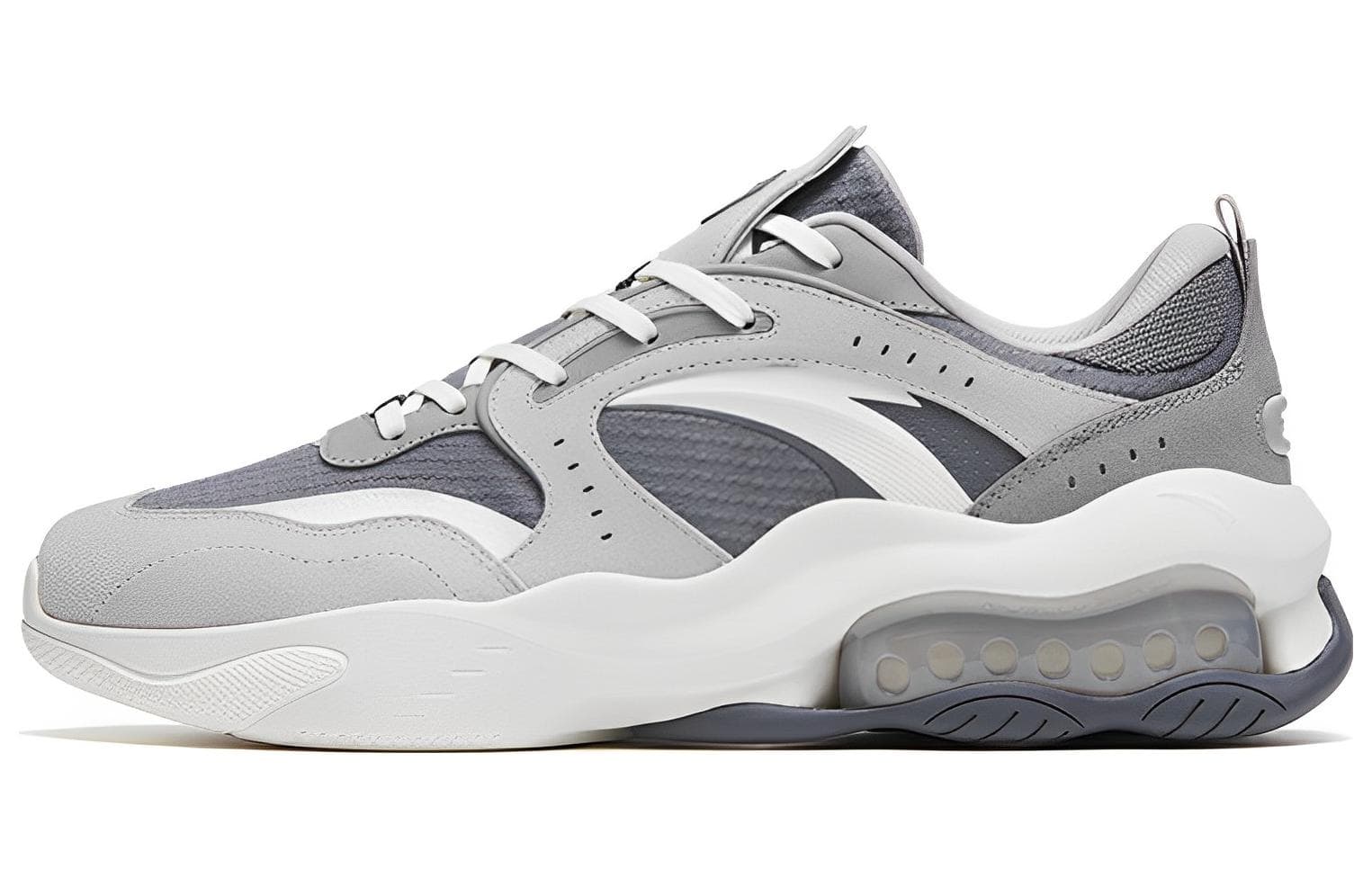 ANTA Kaiyuan 982 Casual Shoes Women's Low-Top Night Mist Gray 2