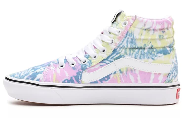 Vans Tie dye Comfycush Sk8 hi Multi Color
