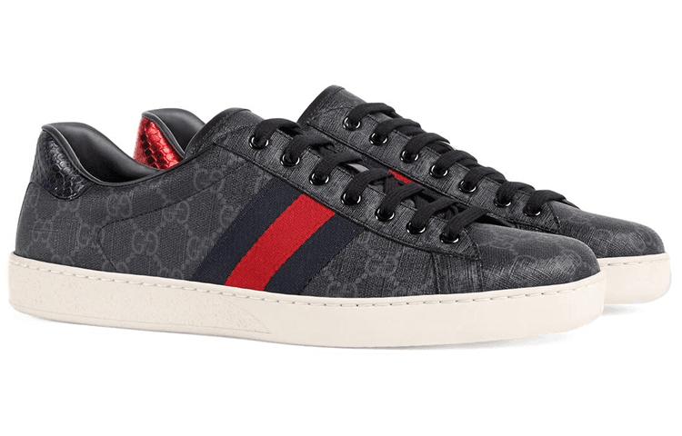 GUCCI Ace GG Supreme Black 4