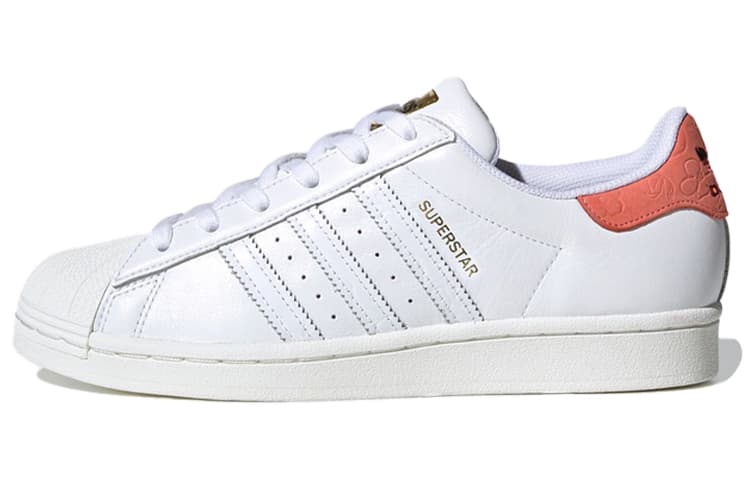 Adidas Originals Superstar White/Pink Women's 2
