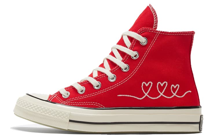 Converse Chuck Taylor All Star 70 Hi Made With Love Red 2
