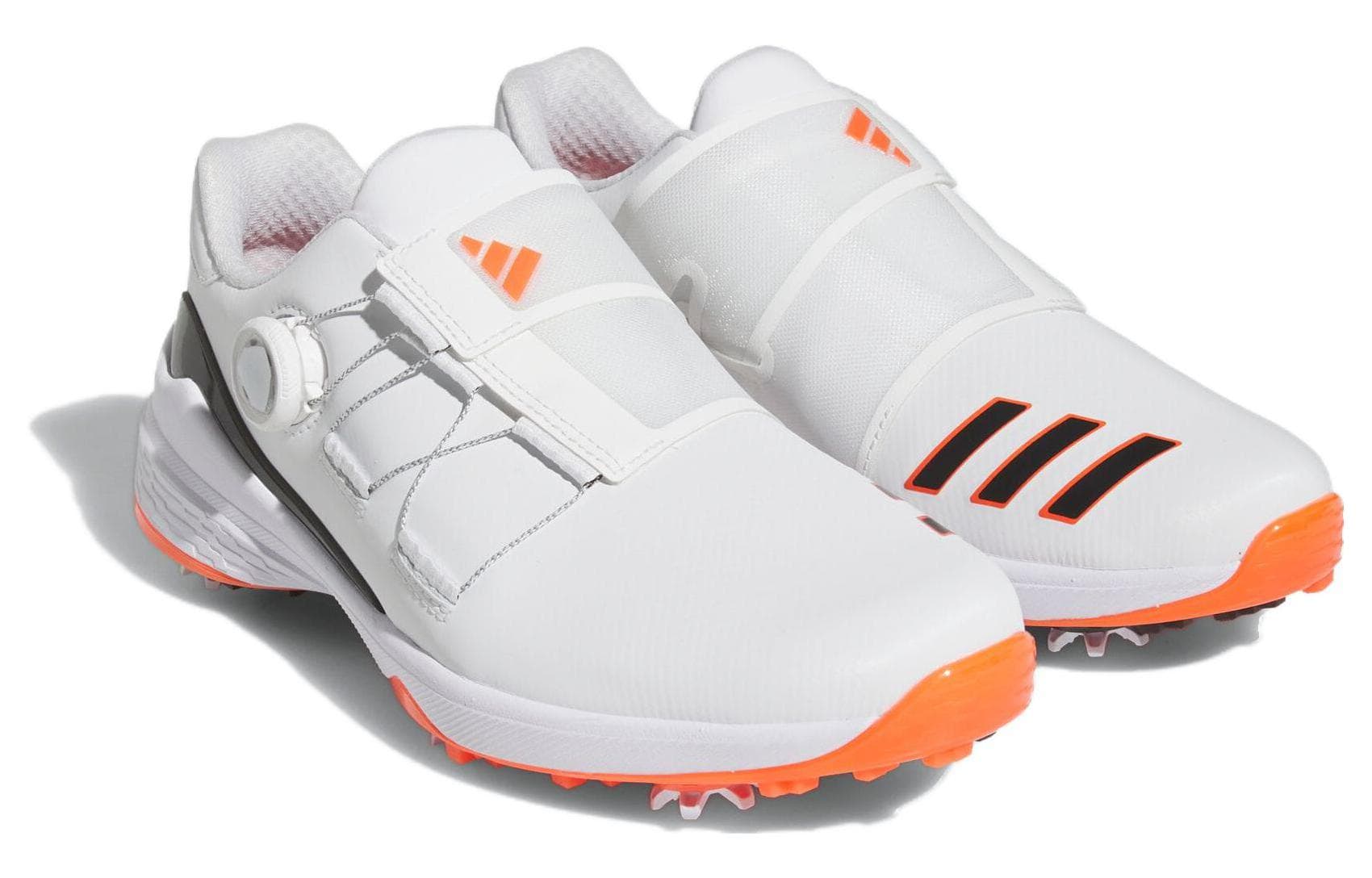 ZG23 Adidas Boa Golf 'White Semi Solar Red' 5