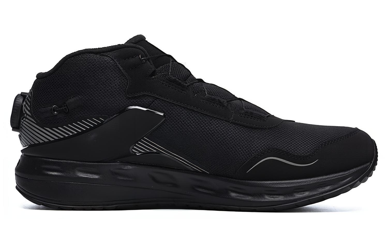 FILA Lynx Boa Mid We Cushioning Slip Resistant Low Top Outdoor Shoes Black 3