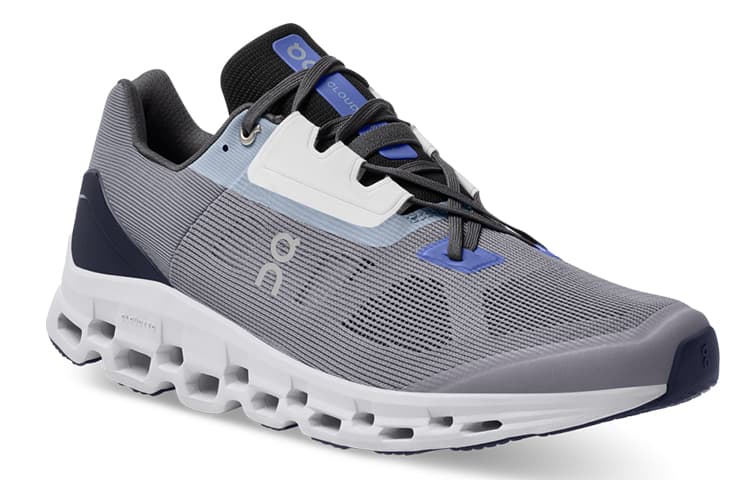 On Running Cloudstratus Fossil Grey Midnight Navy 6