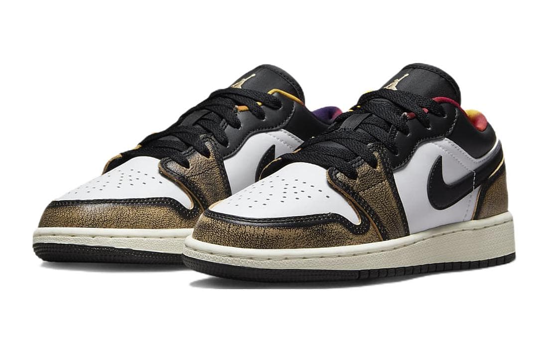 Jordan 1 Low SE Wear Away Yellow GS 6