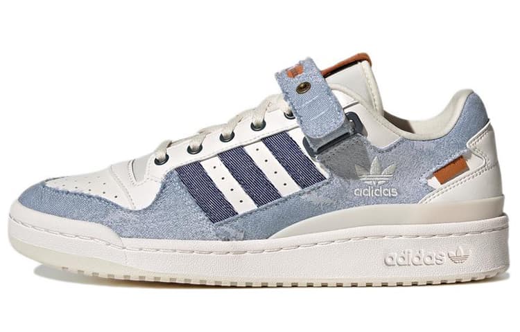 Adidas Originals Forum Low Blue Cloud White 2