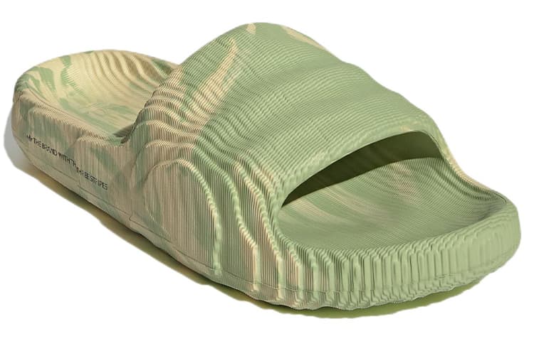 Adidas Originals Adilette 22 Slides Magic Lime St Desert Sand 6