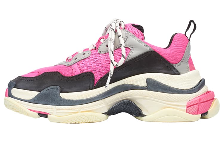 Balenciaga Triple S Neon Pink Women's 2