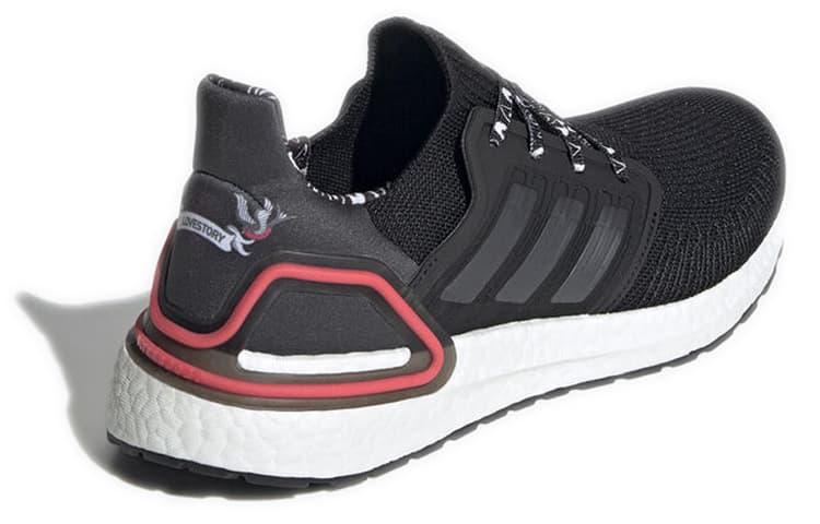 Adidas Ultraboost 20 Valentine's Day Limited 2020 Version 'Cblack Ngtmet Shored' 5