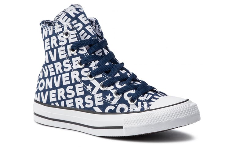 Chuck Taylor All Star Converse High 'Navy Wordmark' 6