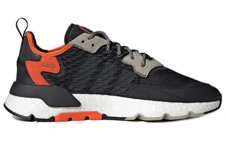 Adidas Originals Nite Jogger Cordura Black Orange 4