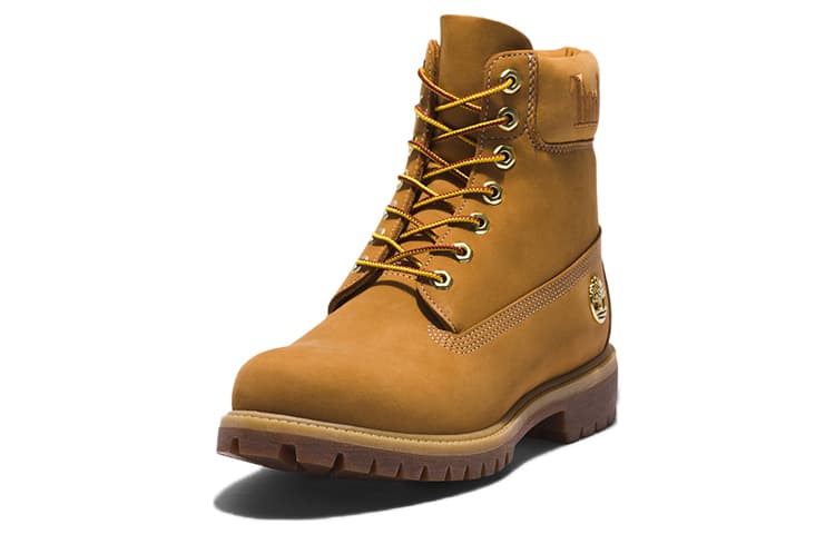 Timberland 6 Inch Premium Waterproof Boots 'Wheat Nubuck' 5