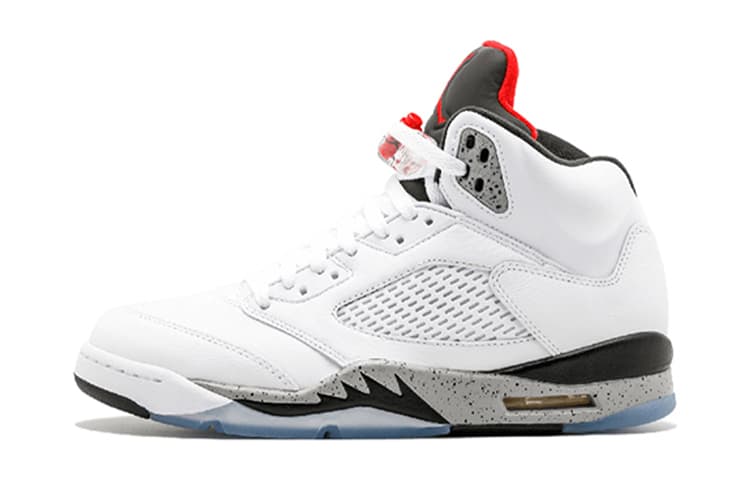 JORDAN 5 Retro White Cement GS 2