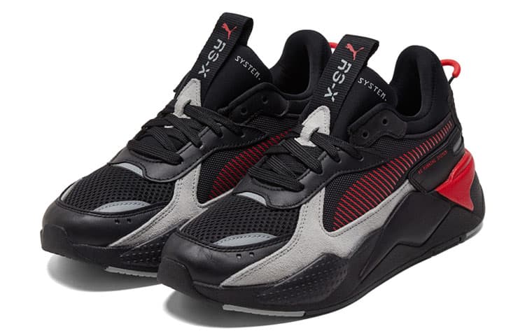 PUMA RS X Reinvention Black High Risk Red 5