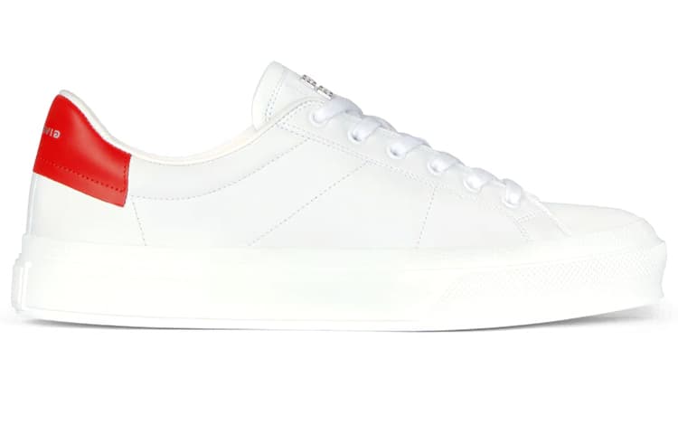 GIVENCHY City Sport Stylish Skateboarding Shoes Men's White Red 4