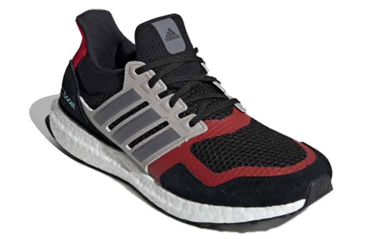 Adidas Ultra Boost S&L Black Grey Power Red 6