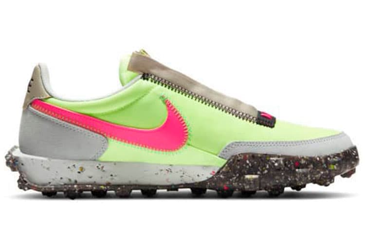 Nike Waffle Racer Crater Barely Volt Women's 4