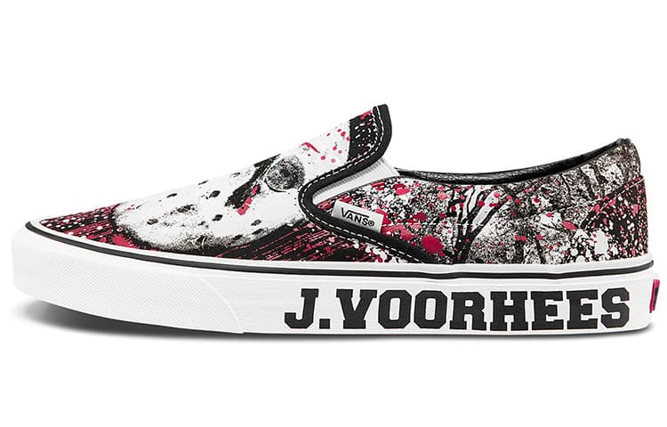 Vans Classic Slip On Horror Pack Friday The 13th Jason Voorhees
