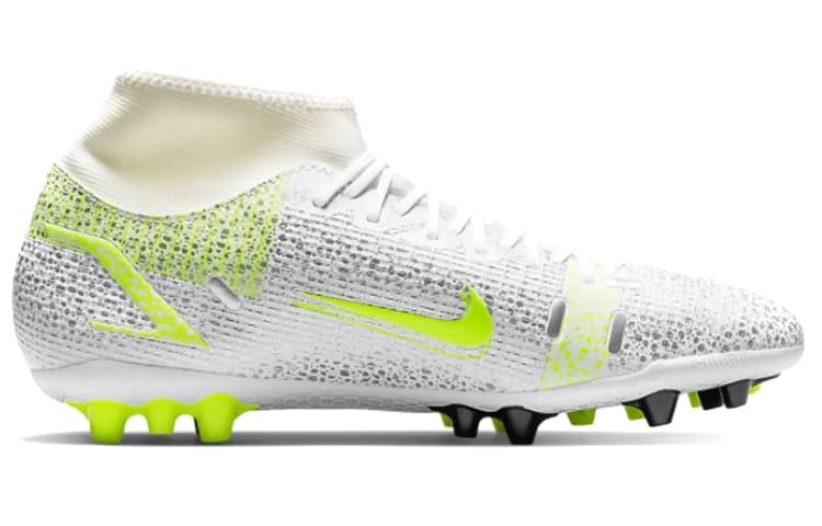 Nike 14 Mercurial Superfly 8 Ag Artificial Grass 'White Green' 3