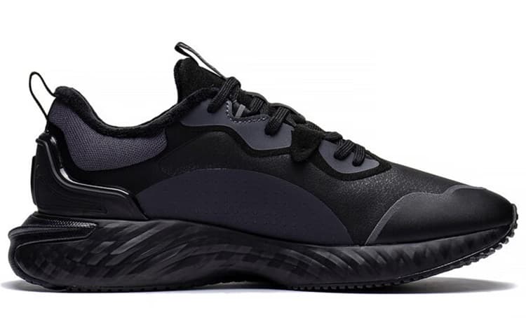 LiNing Cloud Shield Cushioning Anti-Slip And Wear-Resistant Low-Top Casual Shoes Men's Black 4