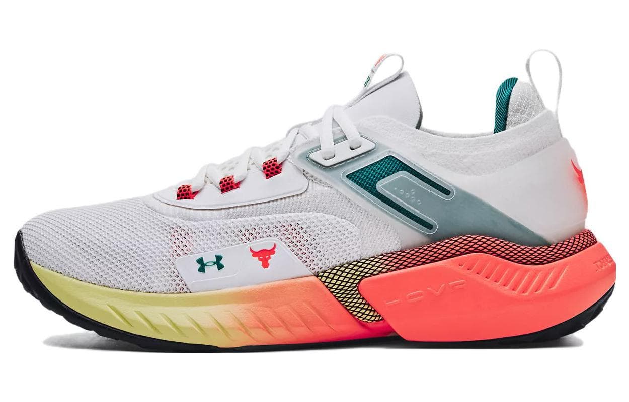 Under Armour Project Rock 5 'White After Burn' 2