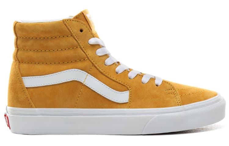 Vans In Pig Suede SK8 HI Mango Mojito Yellow 3
