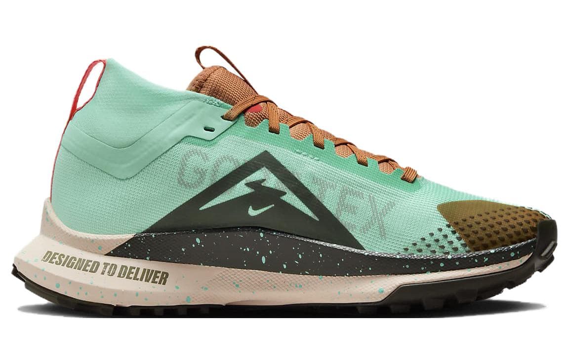 Nike React Pegasus Trail 4 Gore Tex Emerald Rise Sequoia Women's 4