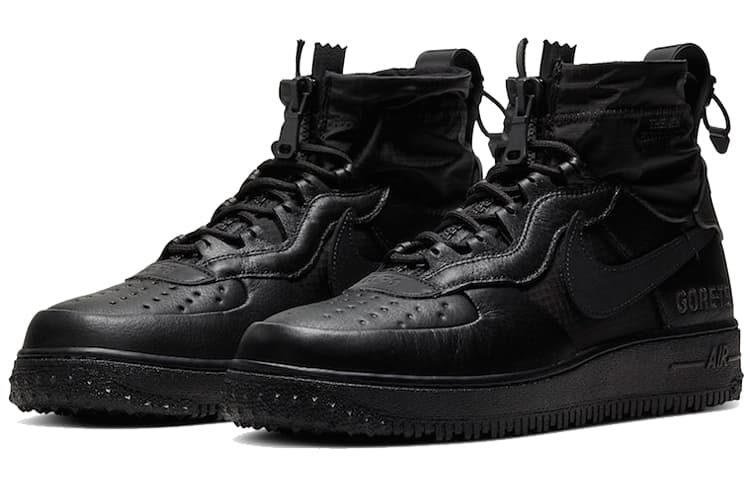 Nike Air Force 1 High Gore Tex Triple Black 6
