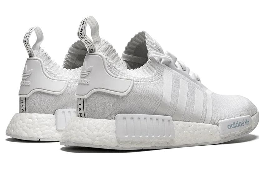 Adidas Originals Nmd R1 Primeknit Triple White 5