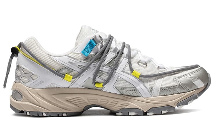 Asics Kahana Tr V2 White Grey Yellow 3
