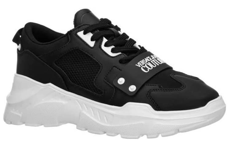 VERSACE JEANS Versace Low Top Sports Casual Shoes Men's Black 5