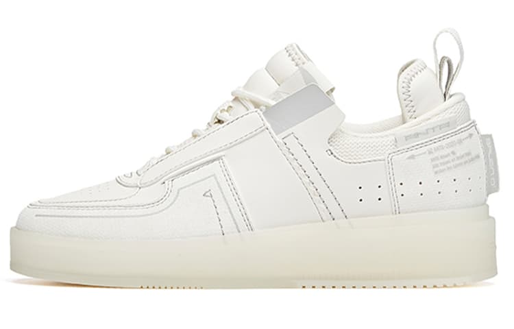 Anta Life Collection Low-Top Skateboard Shoes Women's White Gray