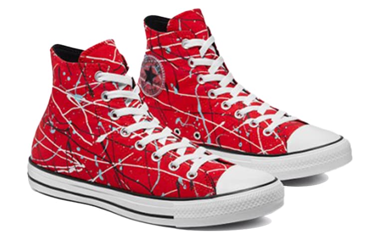 Converse Archive Paint Splatter Chuck Taylor All Star 'Red' 5