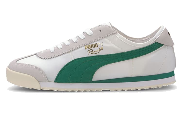 PUMA Roma '68 Nylon White/Green Women's 2