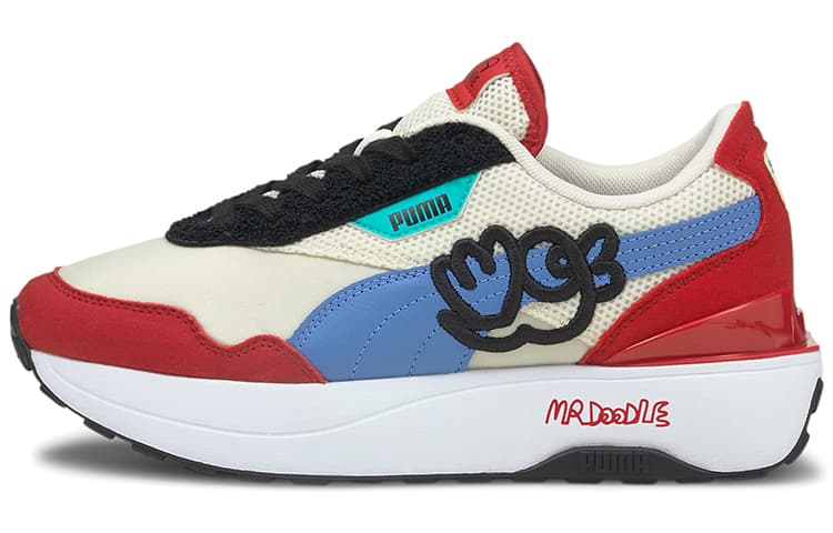 PUMA Mr. Doodle X Cruise Rider 'Eggnog Ultramarine' Women's 2