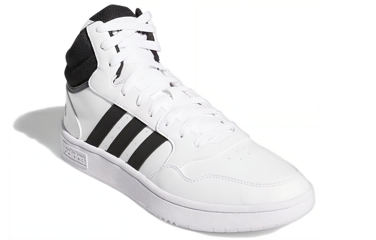 Adidas Neo Hoops 3.0 Mid Classic Vintage Core Black Cloud White 6