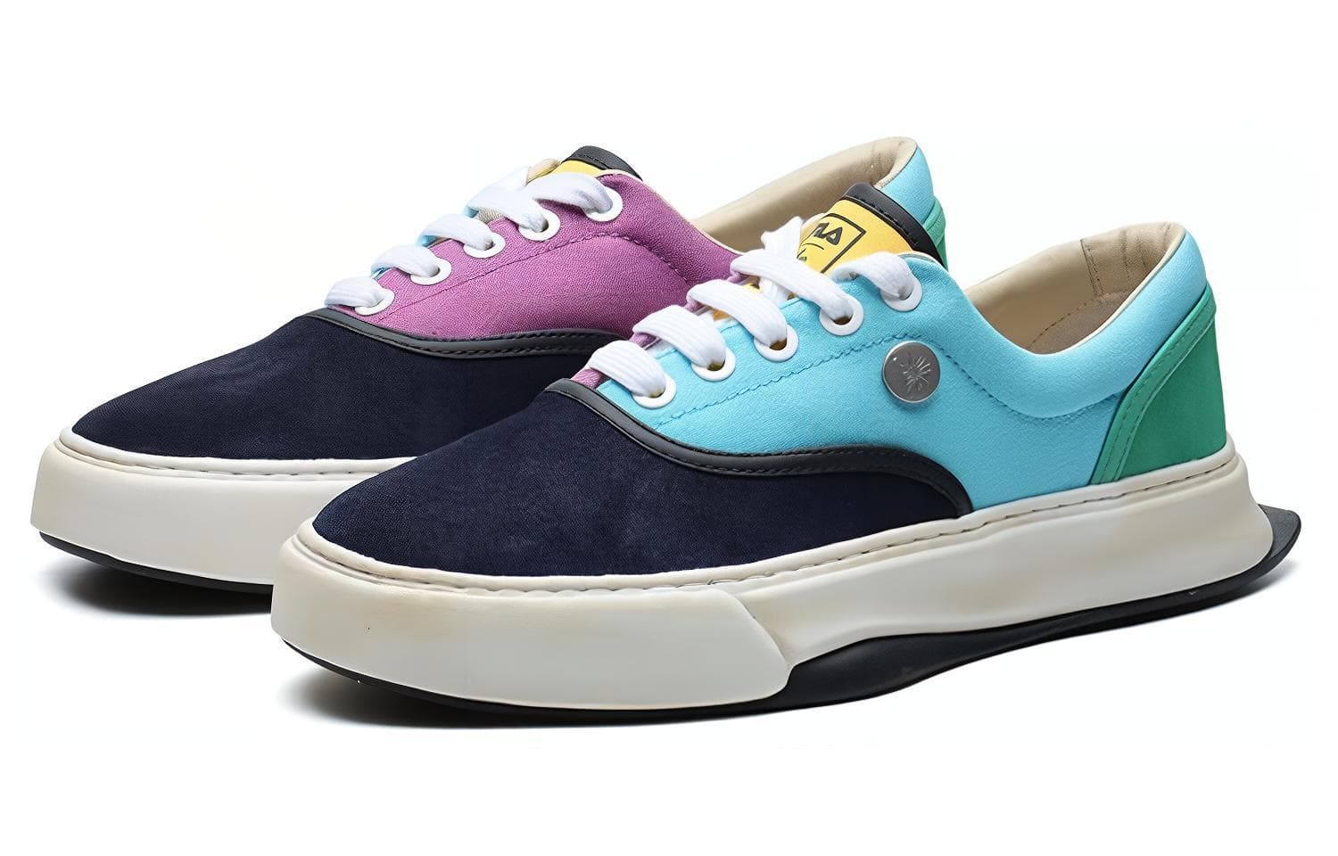 Mihara Yasuhiro X FILA FM Skateboard Shoes Men Low-Top Legend Blue/Button Blue 5