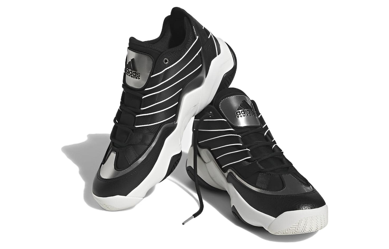 Adidas Originals Top Ten 2010 Black Silver 6