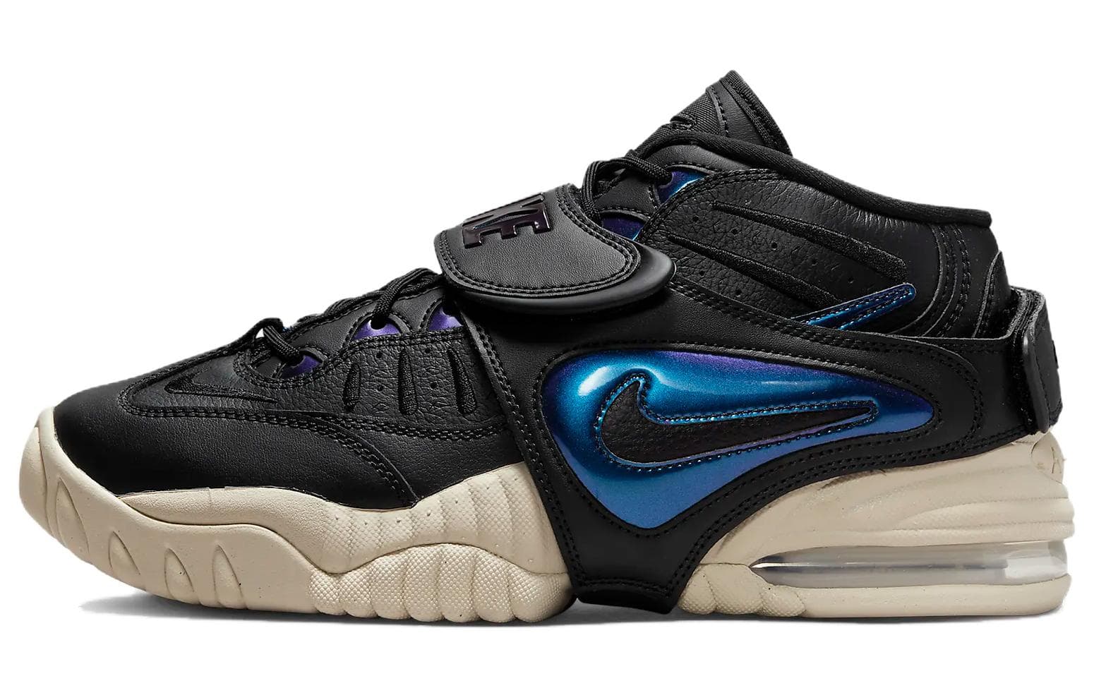 Nike Air Adjust Force Black Sanddrift Vivid Purple Women's 2