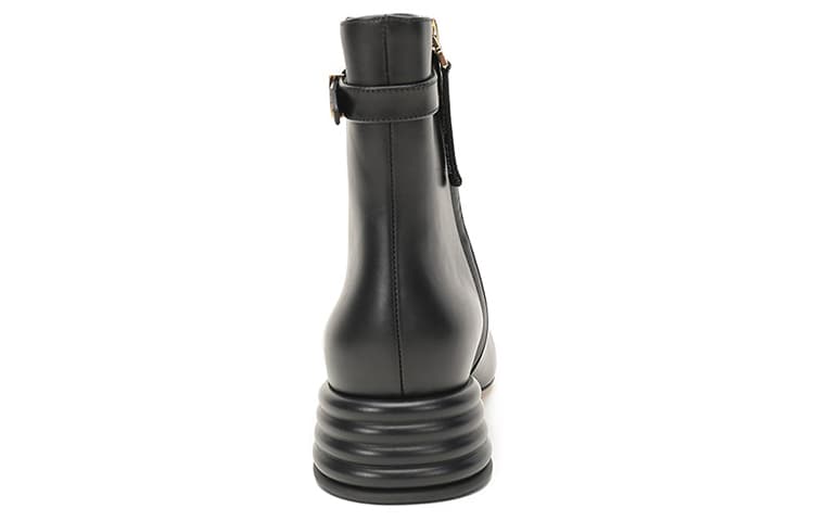 FENDI Ankle Boots Women's Black 5