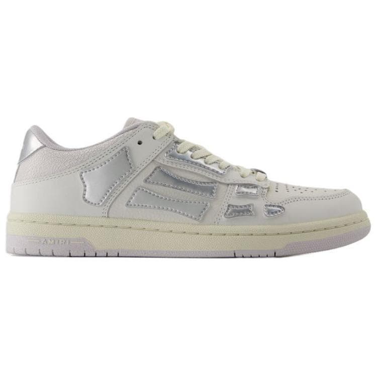 AMIRI Skel-Top Low Skateboard Shoes Women's Low-Top White 3