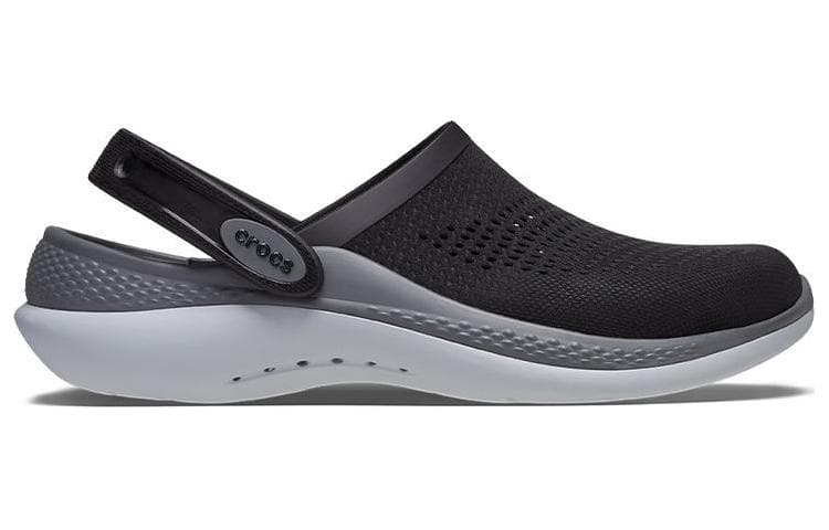 Crocs LiteRide 360 Clogs 'Black Grey' Gs 4