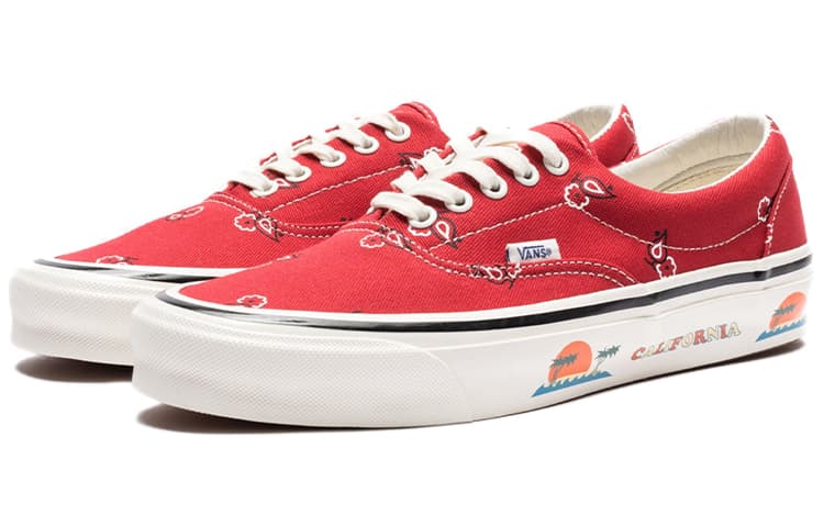 Vans Og Era Paisley Red 4
